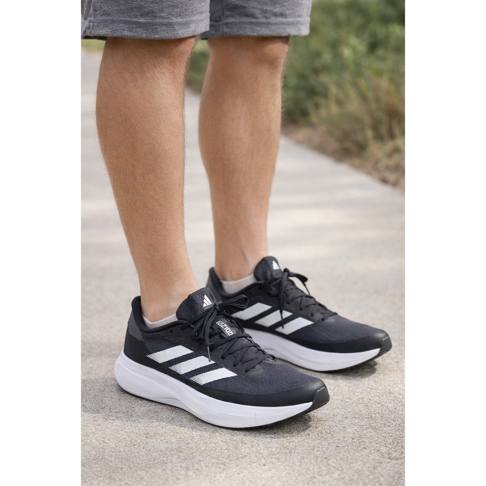 Adidas Adizero SL 2 Mens Running Shoes Black White IF1181 Size 10 Worn‎ One